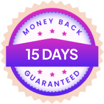 15 Day money back guarantee