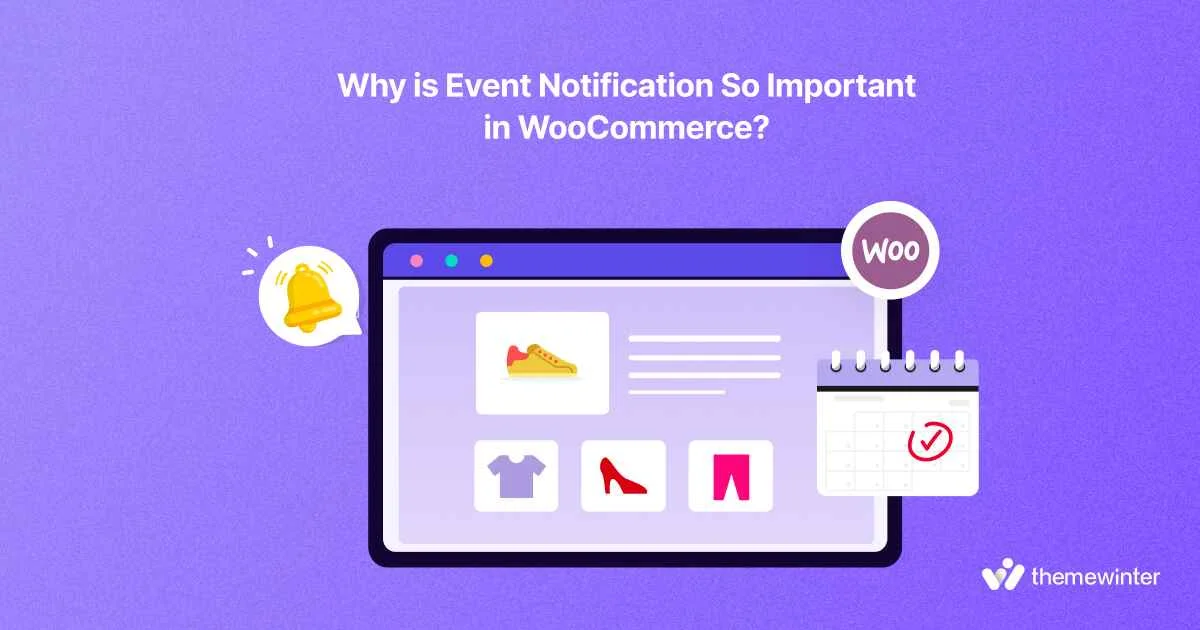 why enable event notifications in woocommerce