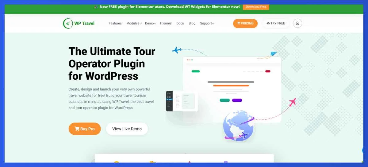 wp travel best wordpress travel booking plugin