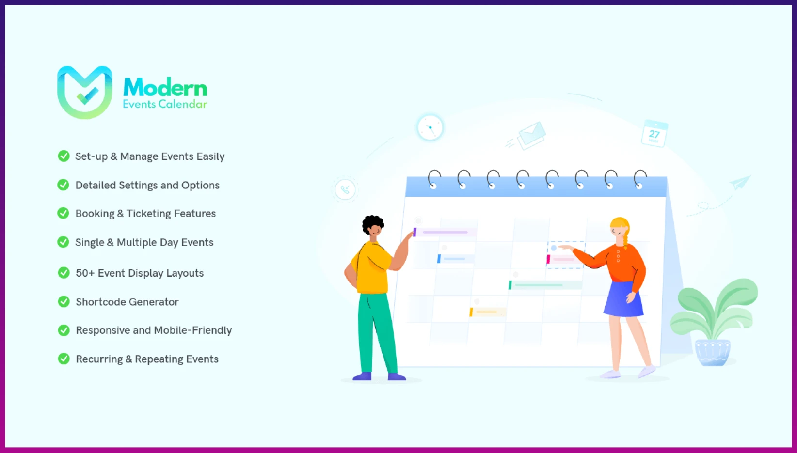 Modern Events Calendar Plugin