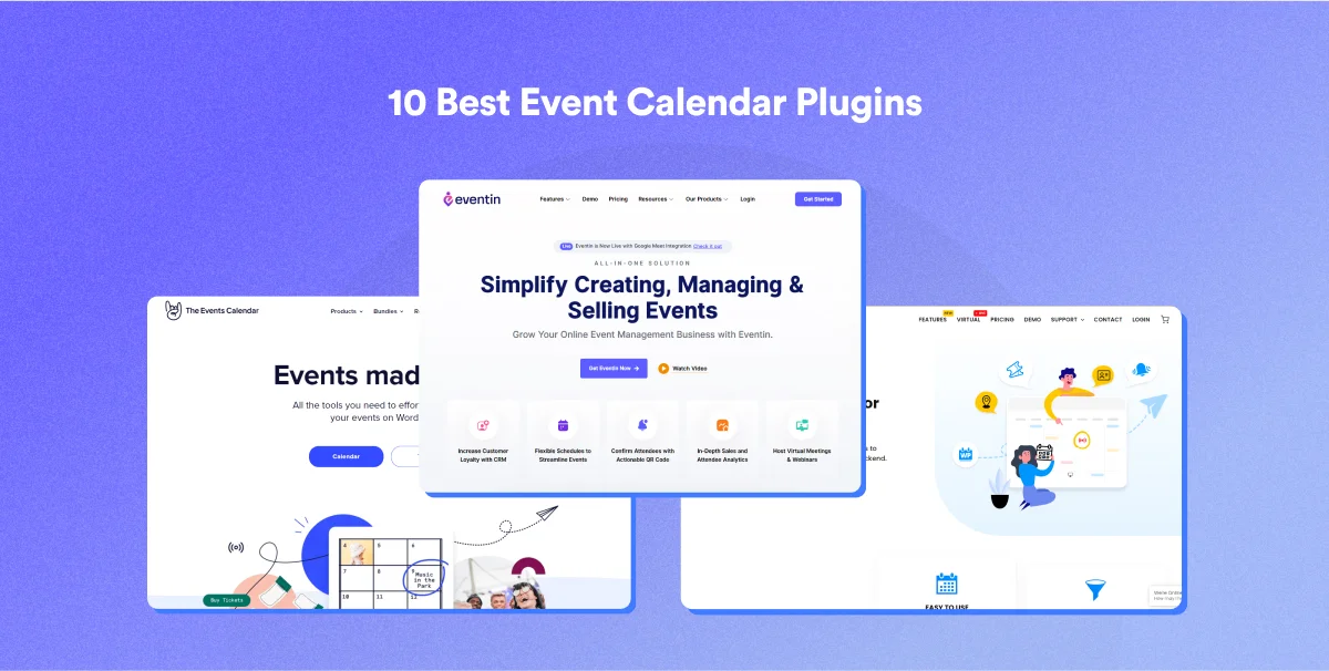 choose the best event calendar plugins