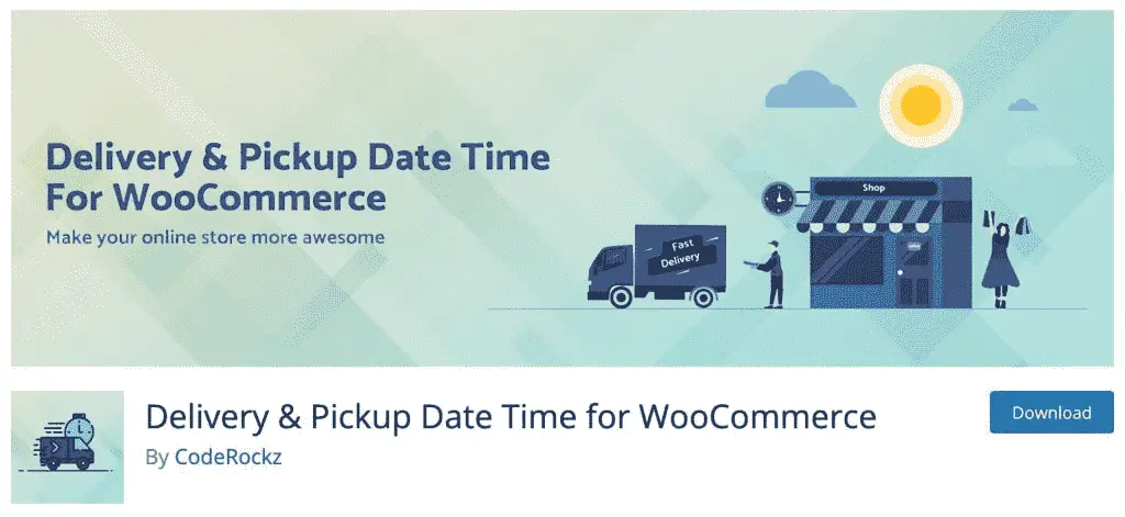 Delivery & Pickup Date Time for WooCommerce