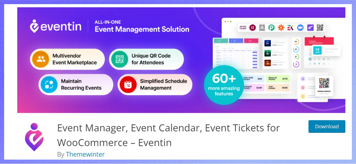 eventin calendar plugin for wordpress