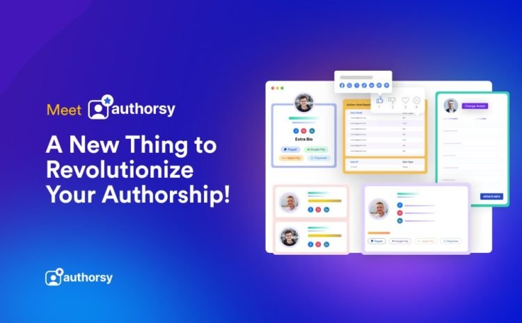  Meet Authorsy: A New Thing to Revolutionize Your Authorship!