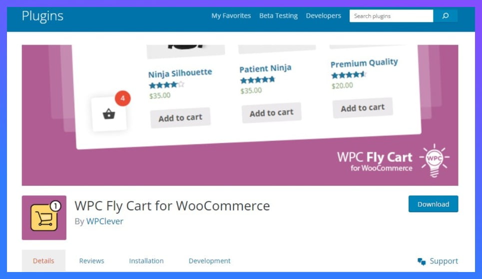WPCFly_Cart_for_WooCommerce_in_WordPress