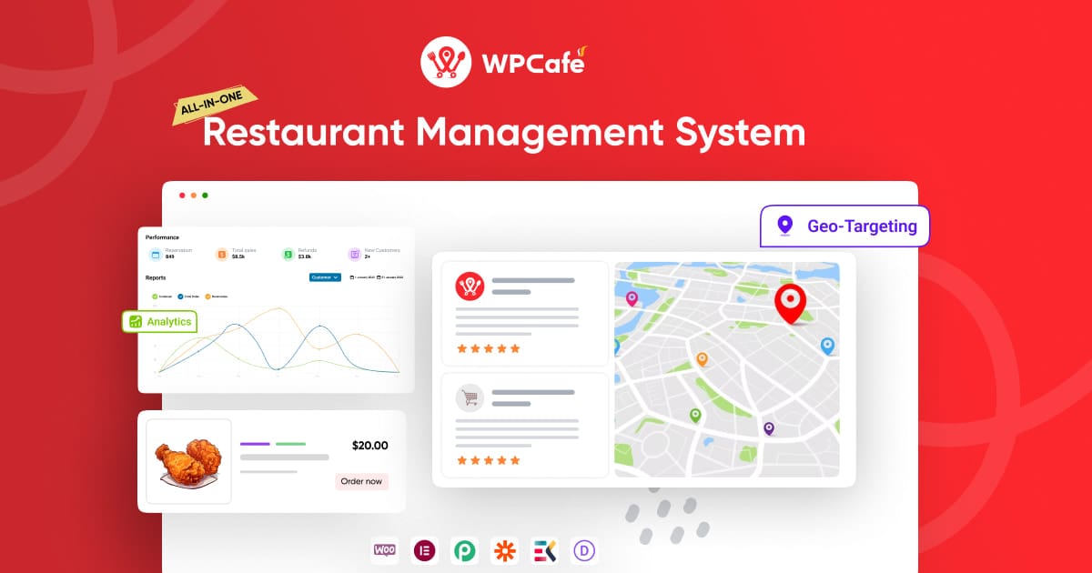 WPCafe Restaurant Manager plugin in wordpress