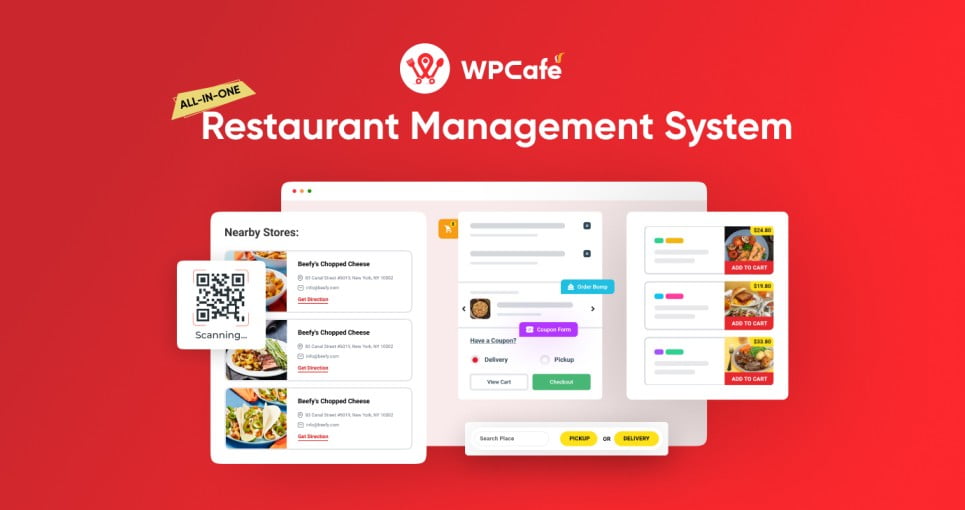 Best Cafe Management in WordPress Using WPCafe