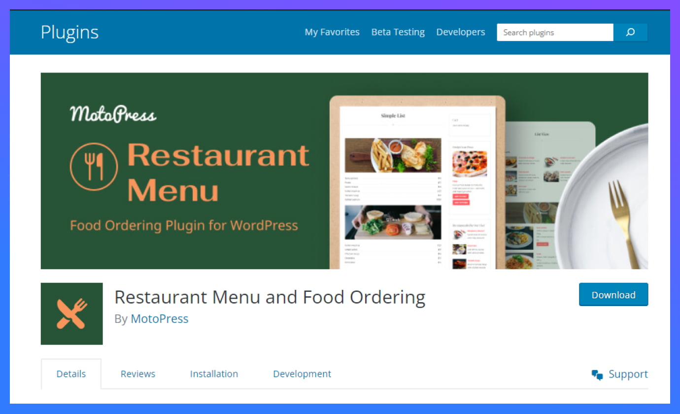 Restaurant_Menu_and_Food_Ordering