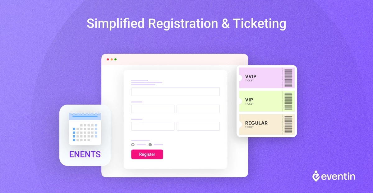 Simplified Events Manager Plugin Registration and Event Ticketing