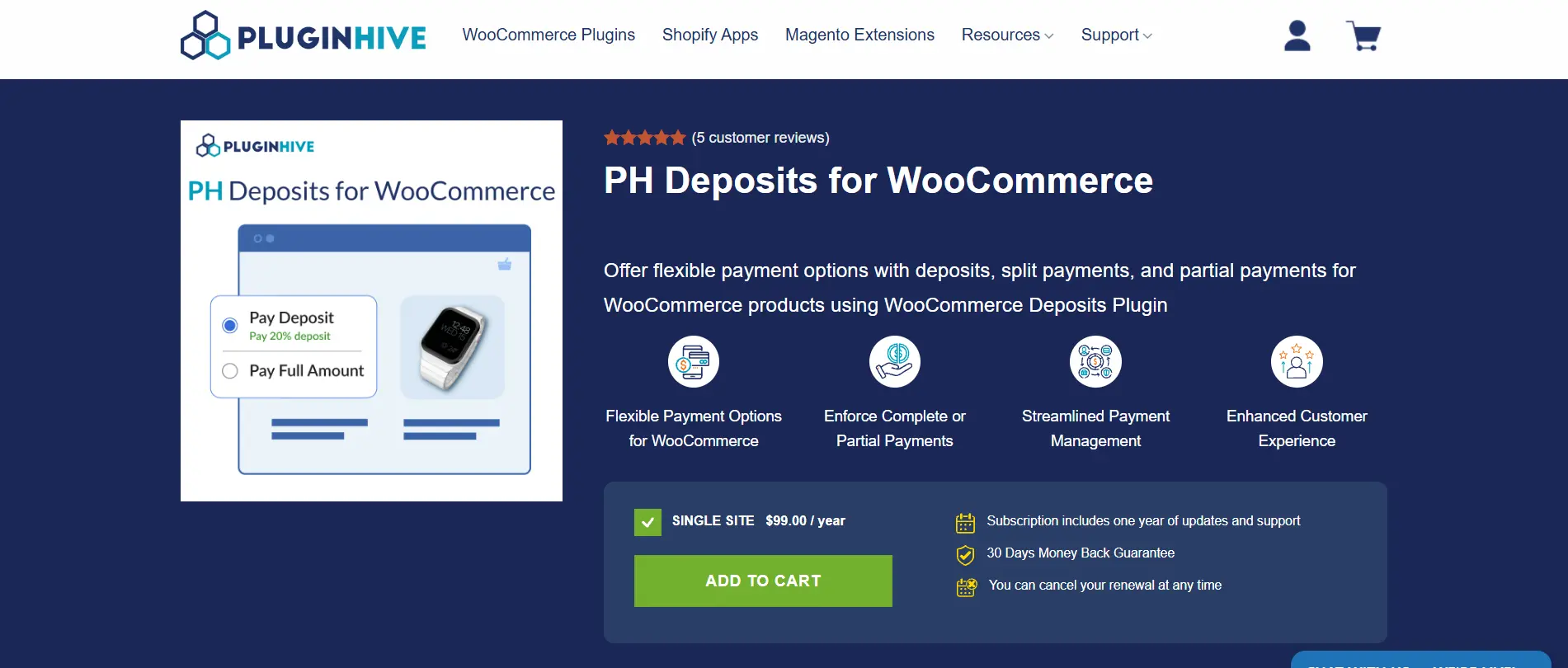 PH Deposits for WooCommerce 