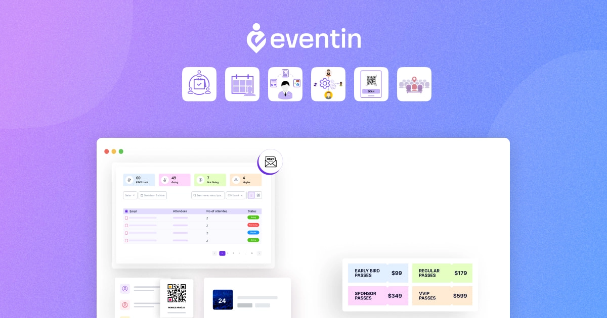 The Comprehensive Features Set of Eventin