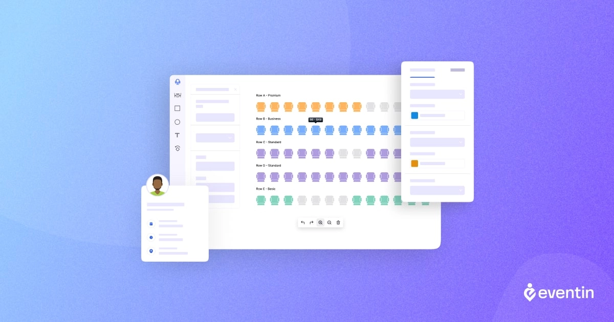 eventin virtual event seat map