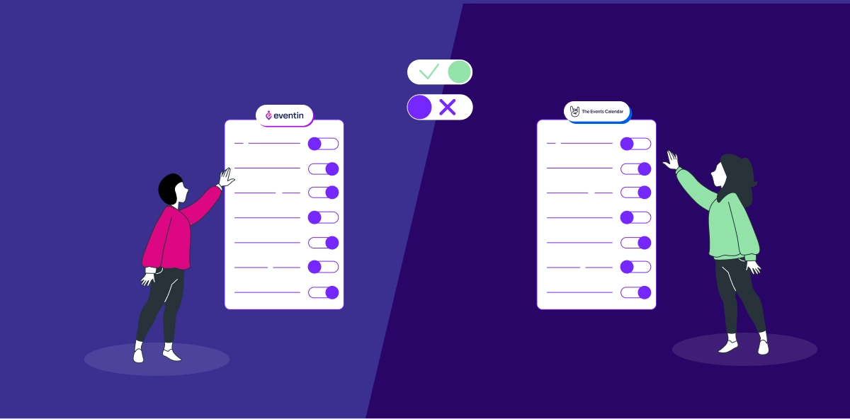 Eventin vs.The Event Calendar: Complete Comparison