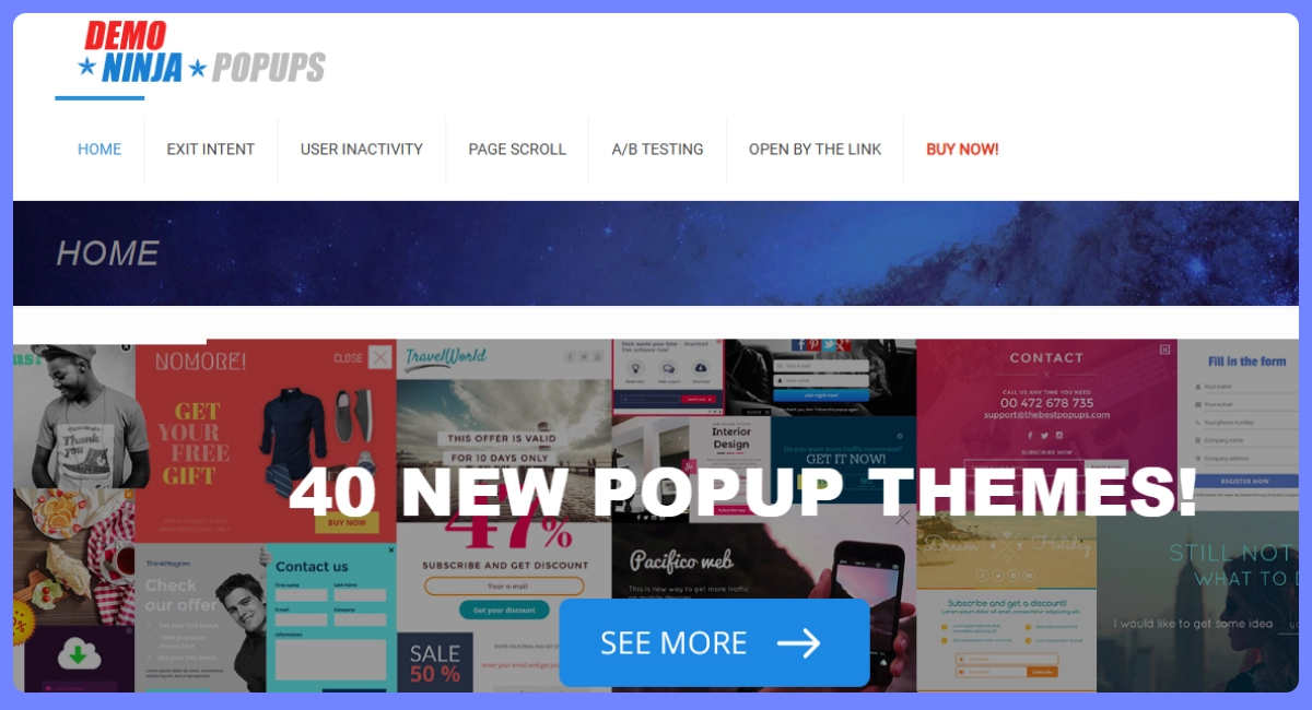 ninjapopups popup marketing tools