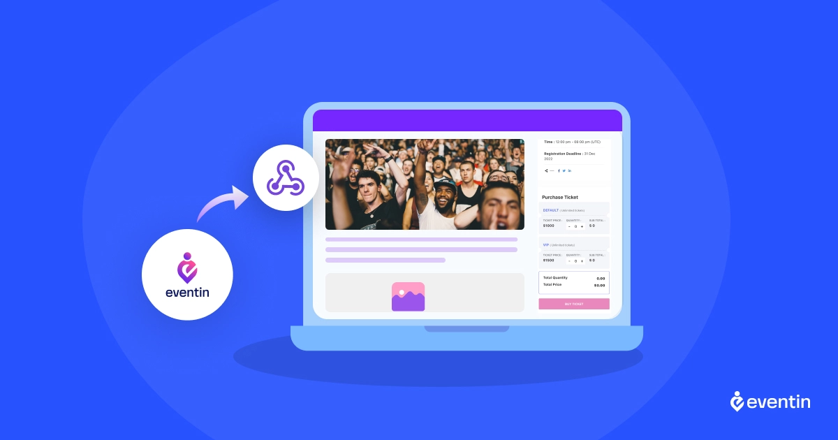 Add Webhook in Event Website Using Eventin Plugin (for example)