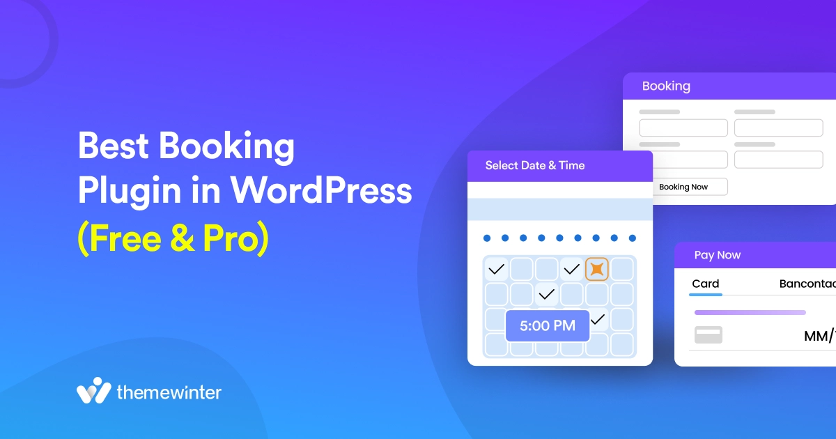 Best Booking Plugin in WordPress Website [Free & Pro]