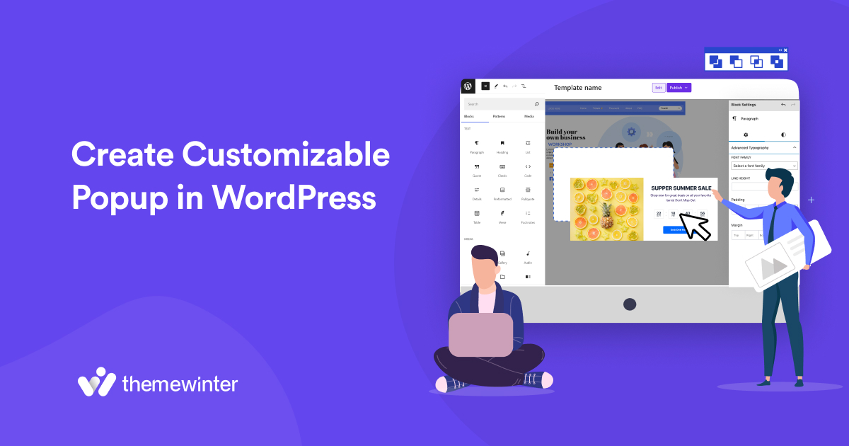 How to Create a Customizable Popup in WordPress Website