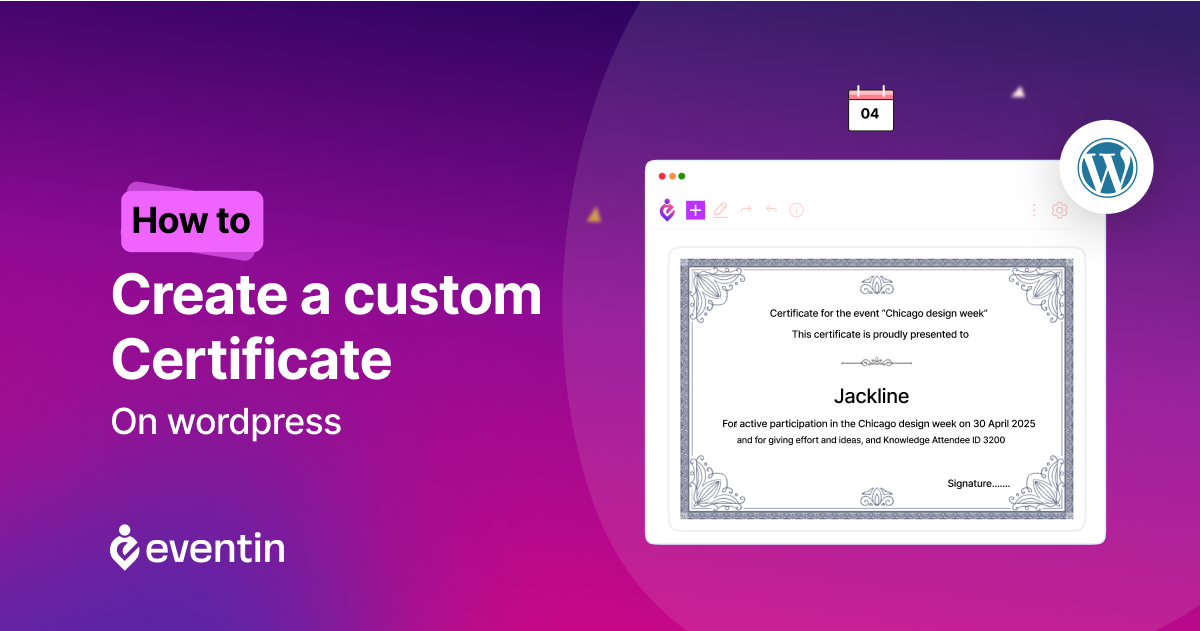 How to Create a Custom Certificate on WordPress