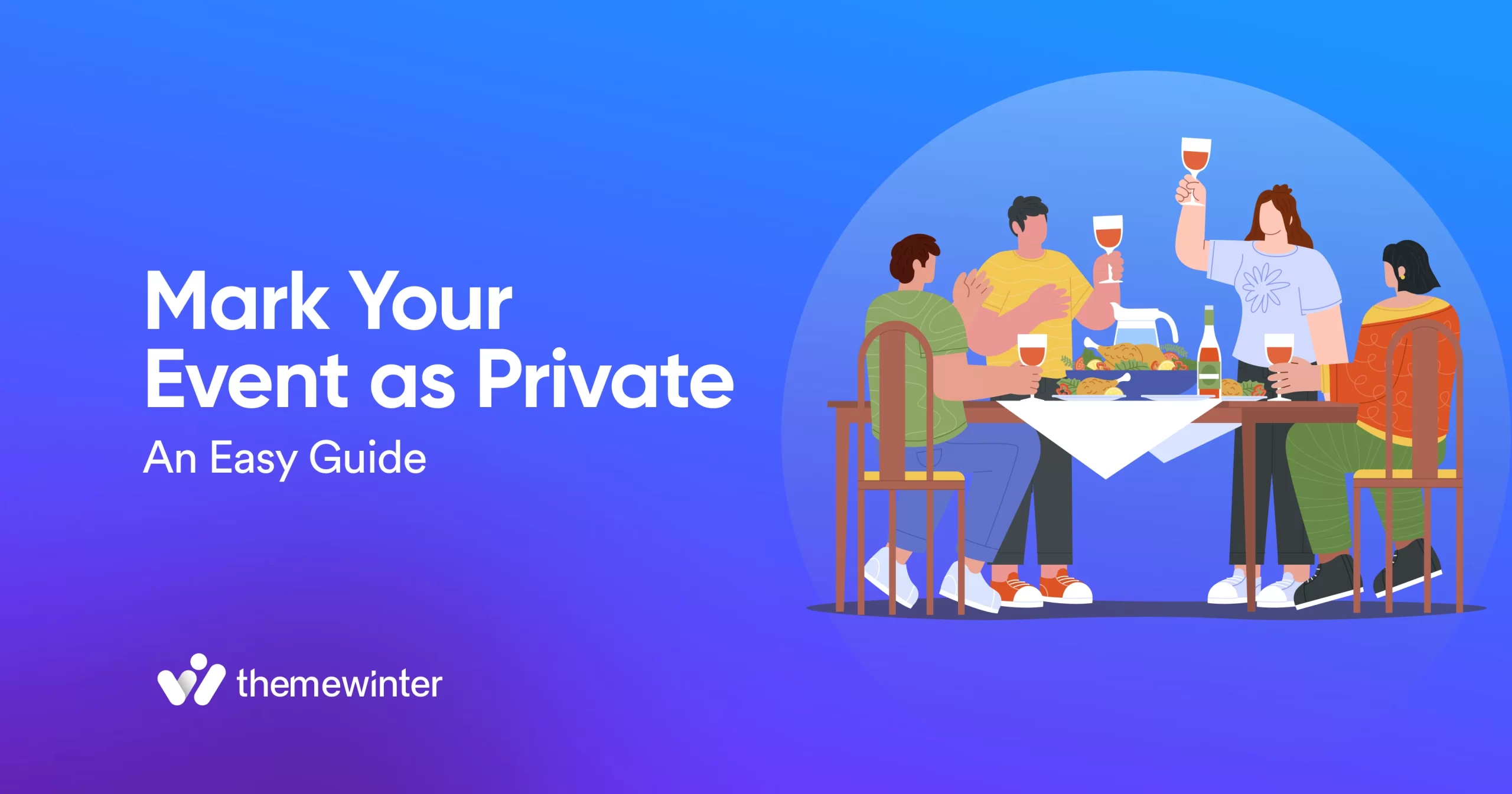Mark your event as private