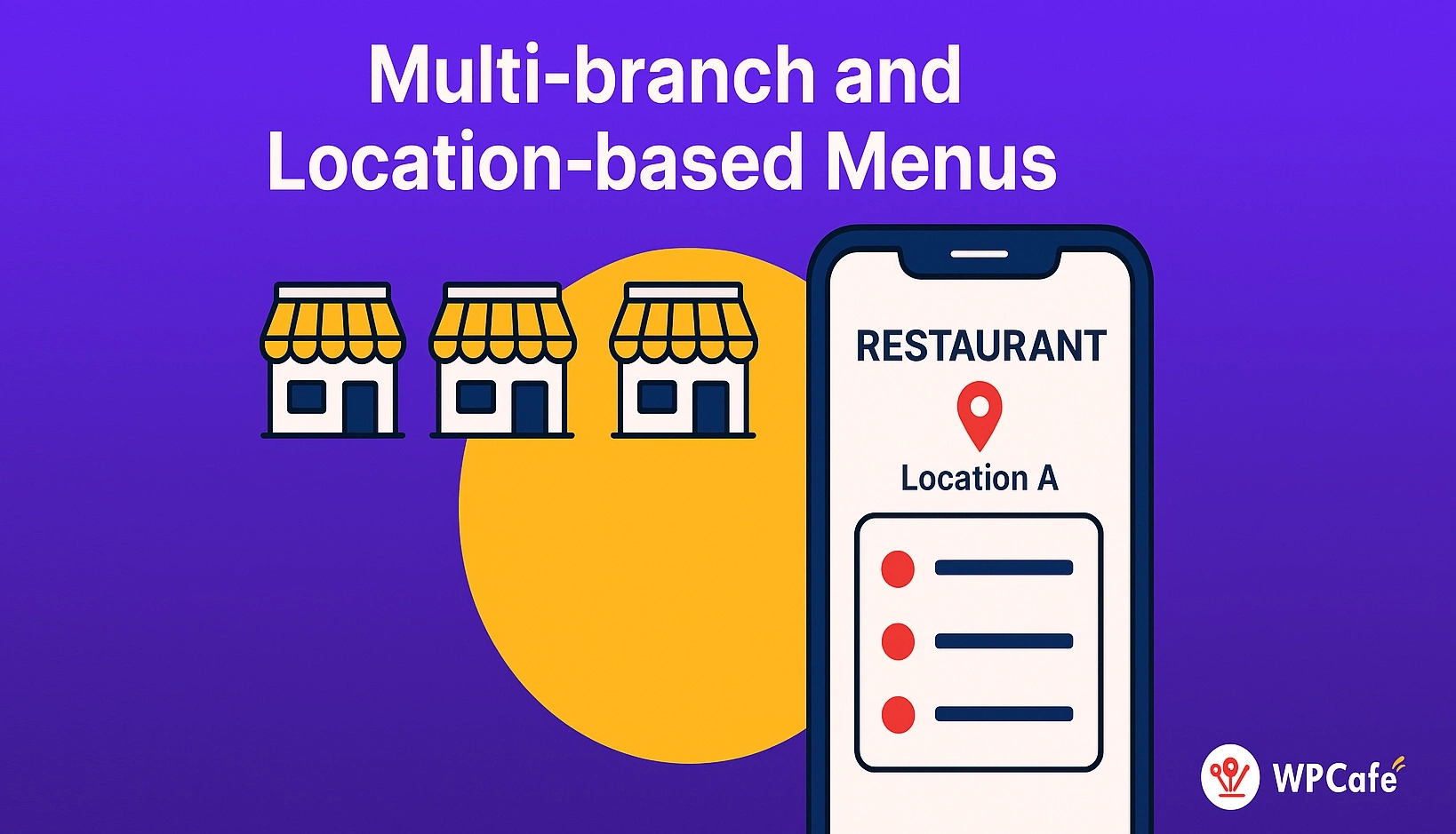 Trend 5: Multi-branch and location-based menus