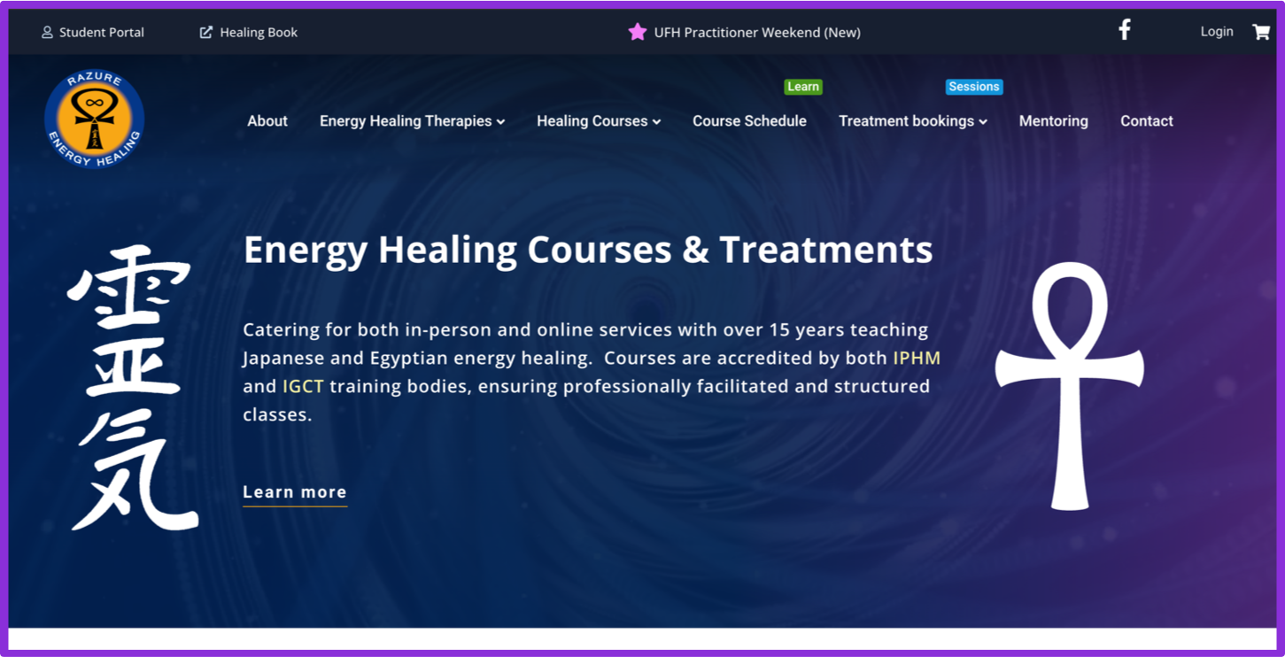 Case Study 5: Razure Energy Healing