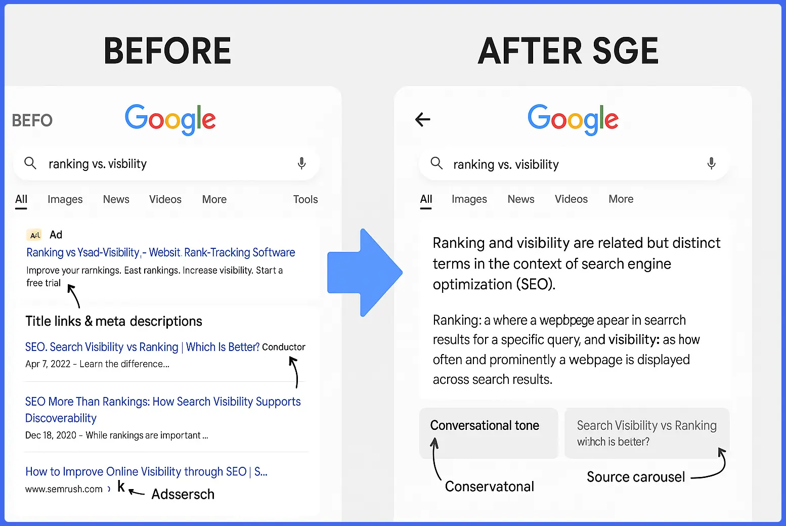 How does Google AI work (Desktop vs. Mobile)?