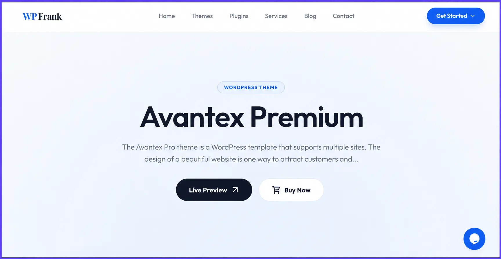 avantex premium wordpress theme for elementor use