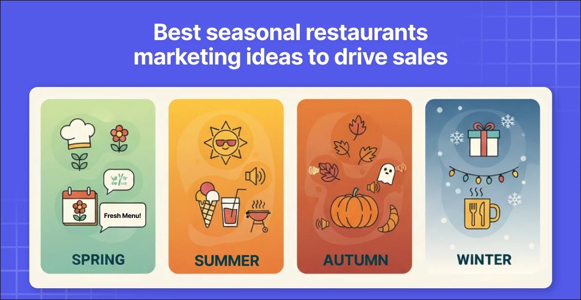 Best seasonal restaurants marketing ideas to drive sales
