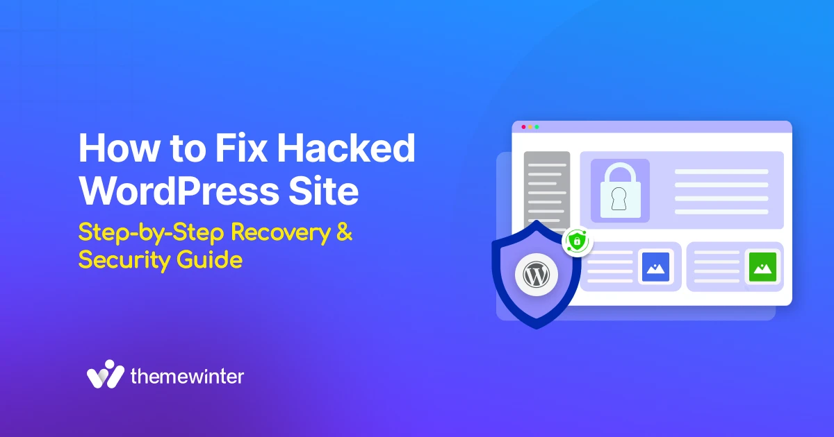 how to fix a hacked WordPress site