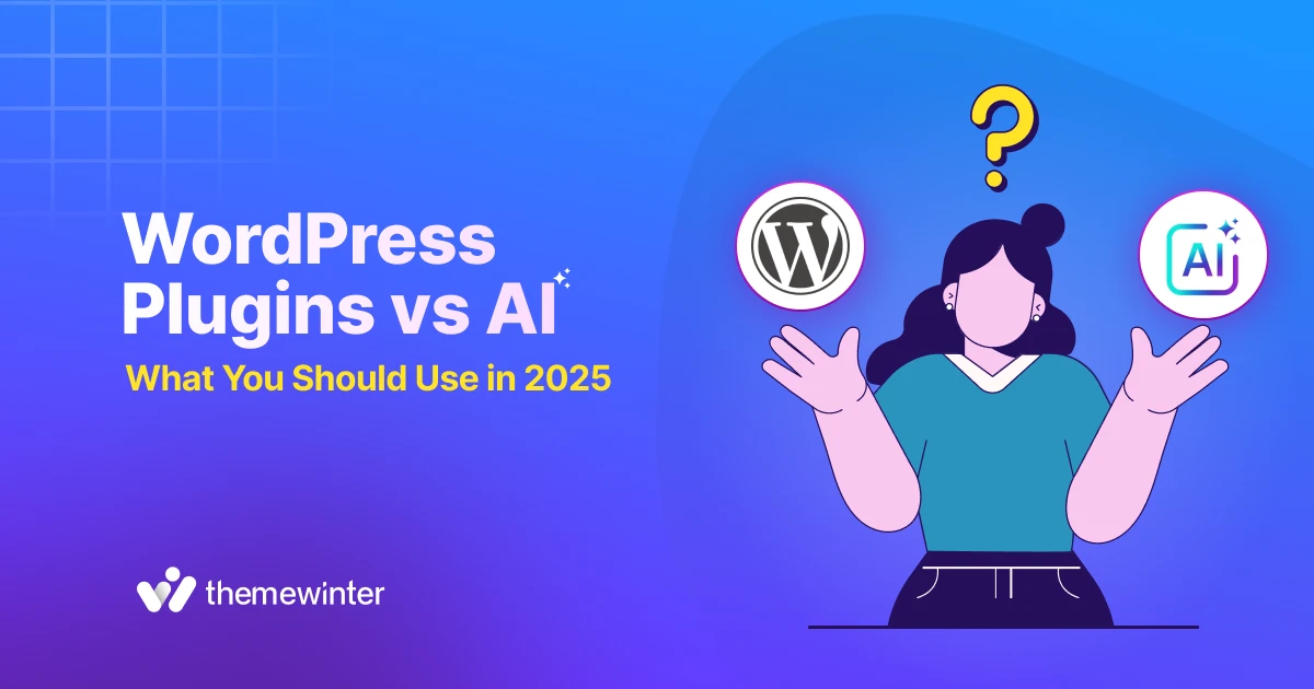 WordPress plugins vs AI