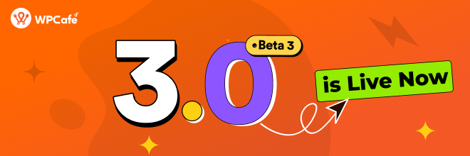 WPCafe beta 3 is live
