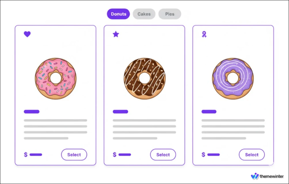 Step 5: Build your donut menu