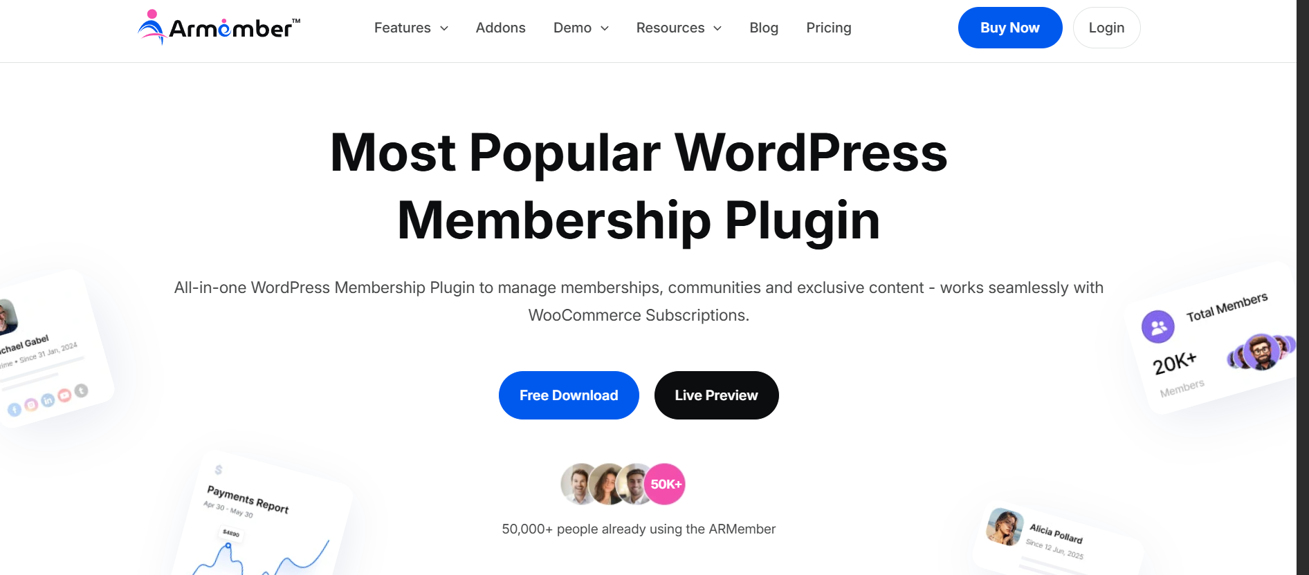 ARmember WordPress Plugin