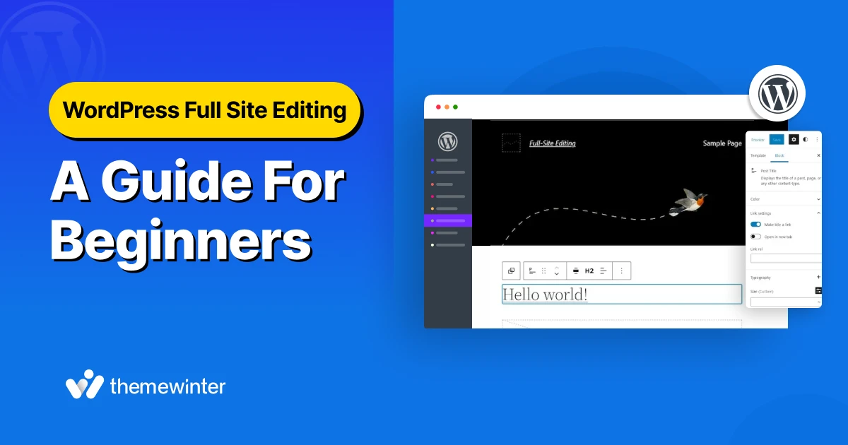 WordPress Full Site Editing