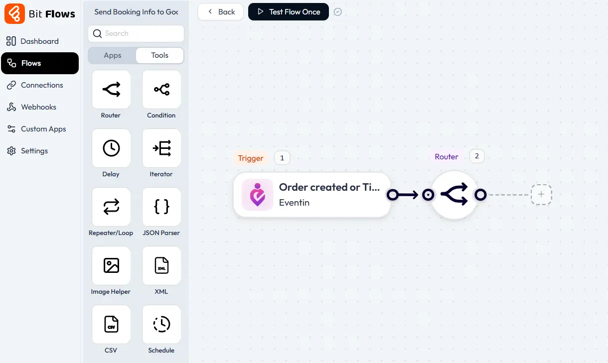 Add actions and tools