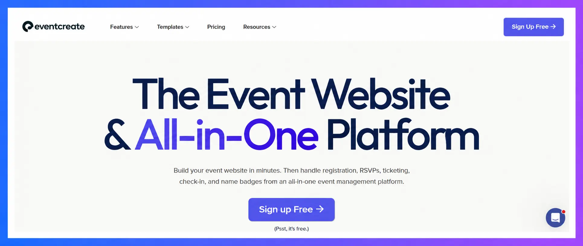 EventCreate- all in one event management tool