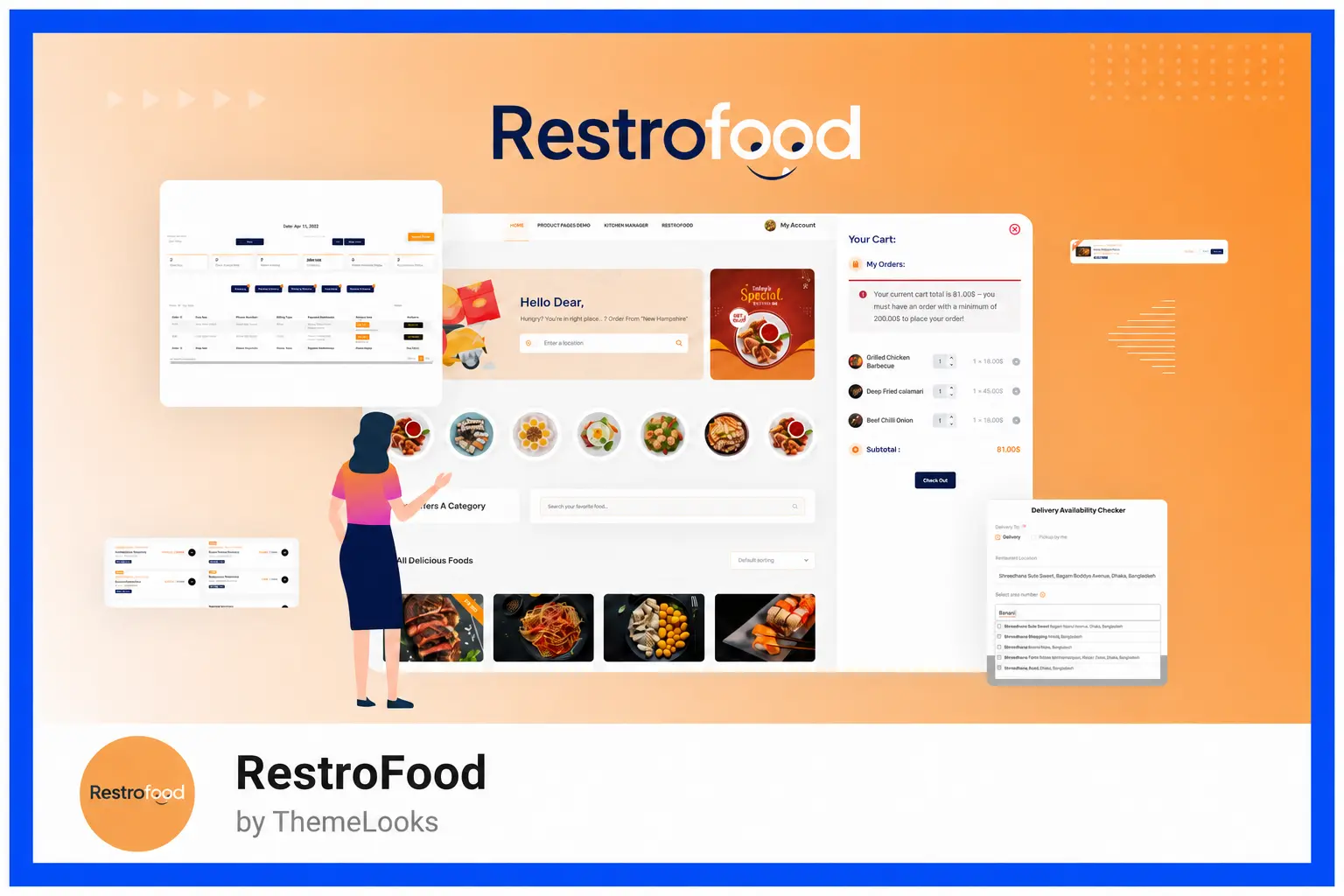 Restro food complete wordpress management plugin