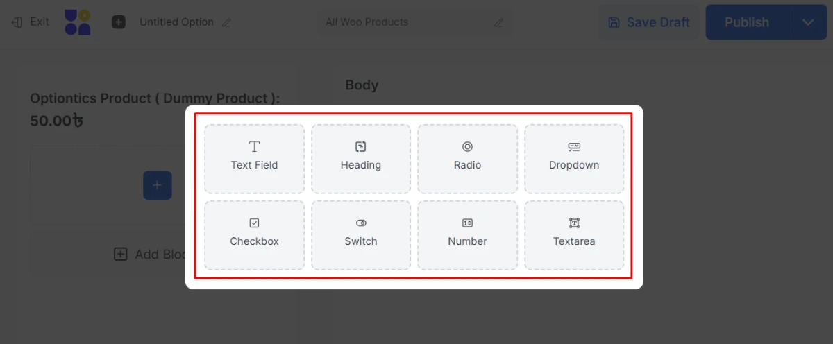Add and Customize Product Fields