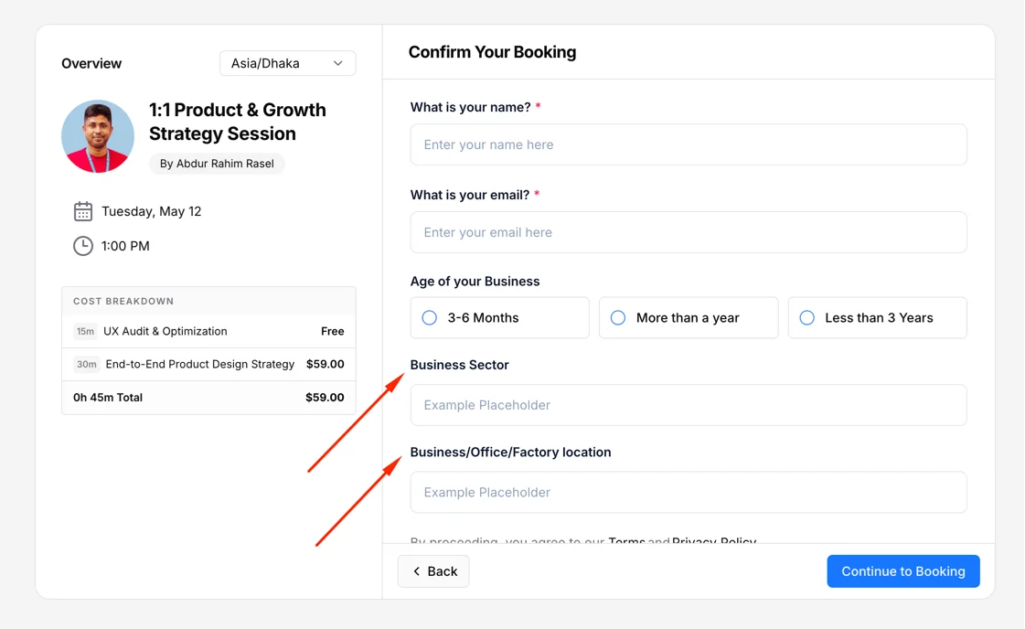 Step 5:  The Client Pays
