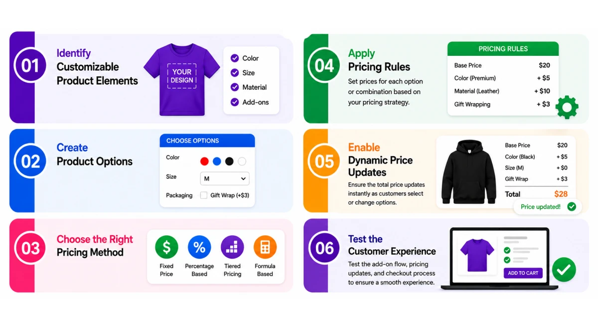 How to Set Up WooCommerce Product Add-On Pricing(Step by Step)
