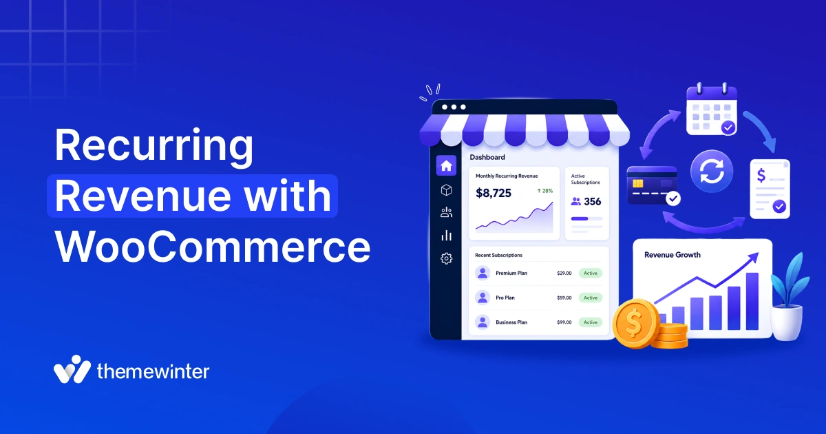 recurring revenue with woocommerce