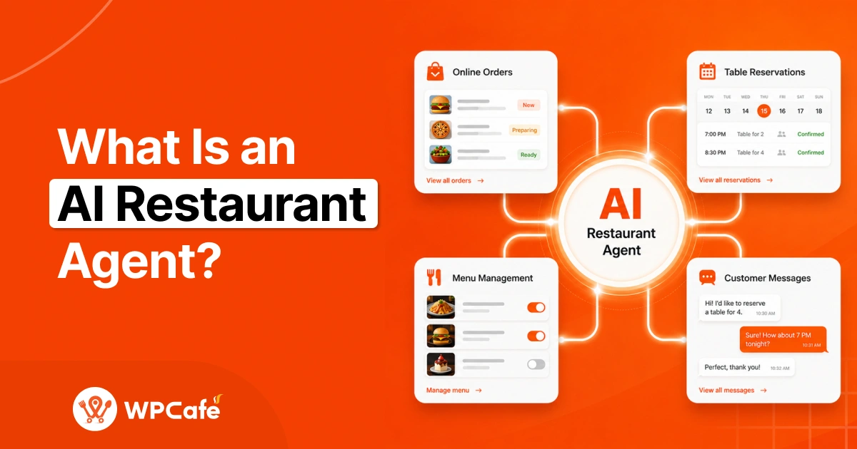 AI restaurant agent