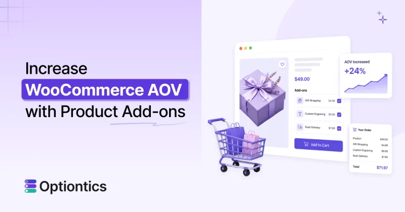 increase woocommerce aov with product add ons