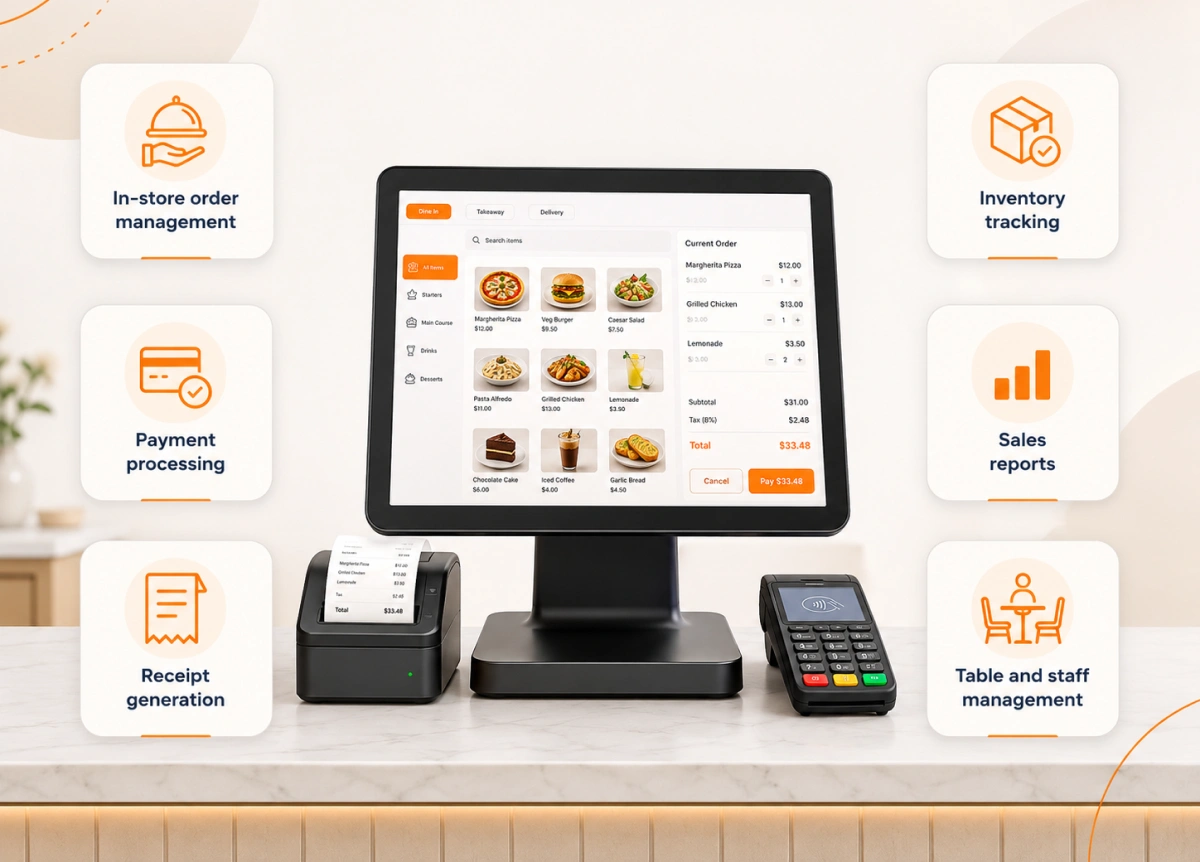 features of restaurant pos system