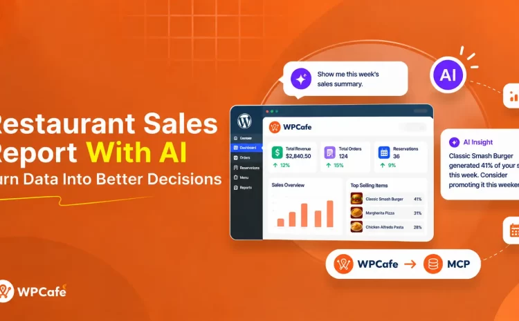 Restaurant Sales Report With AI: Turn Data Into Better Decisions