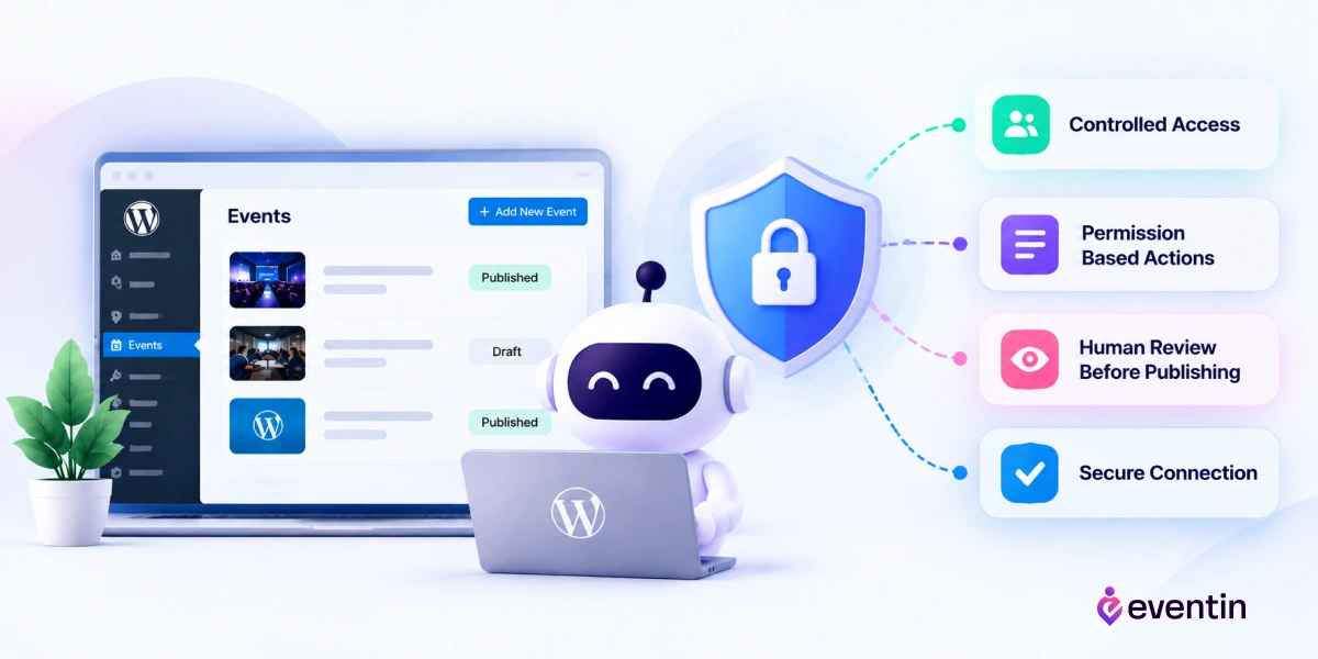 it is safe to let ai manage wordpress events