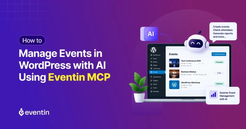 How to manage events with eventin's mcp
