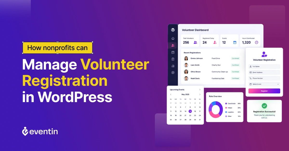 How Nonprofits Can Manage Volunteer Registration in WordPress