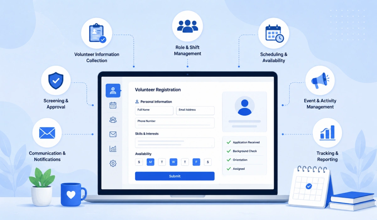 What Should a Nonprofit Volunteer Registration System Include?