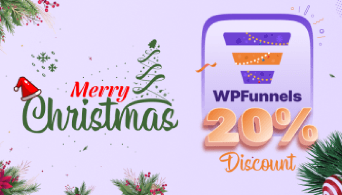 WPFunnels Christmas Deal & New Year Discount